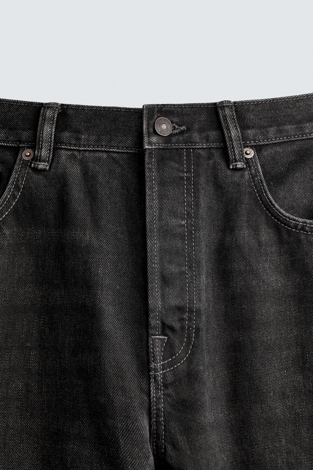 JEANS STRAIGHT FIT / Negro