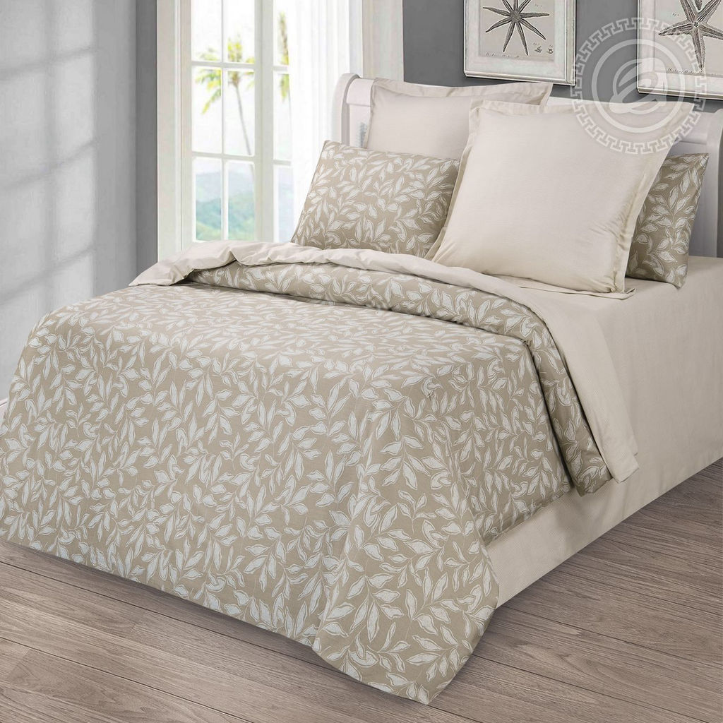 Постельное белье Николь (сатин Престиж) Семейный/Пододеяльник (молния): 2 шт. - 215*145; Простыня: 1 шт. - 220*240; Наволочка (клапан, ушки): 2 шт. - 70*70; Наволочка (клапан): 2 шт. - 50*70 Престиж - Артпостель фото 2