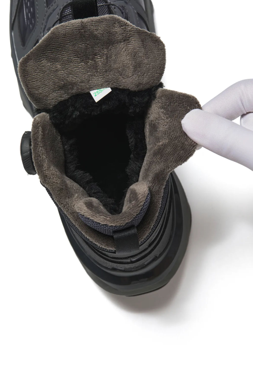 Кроссовки повседневные утепленные Серый