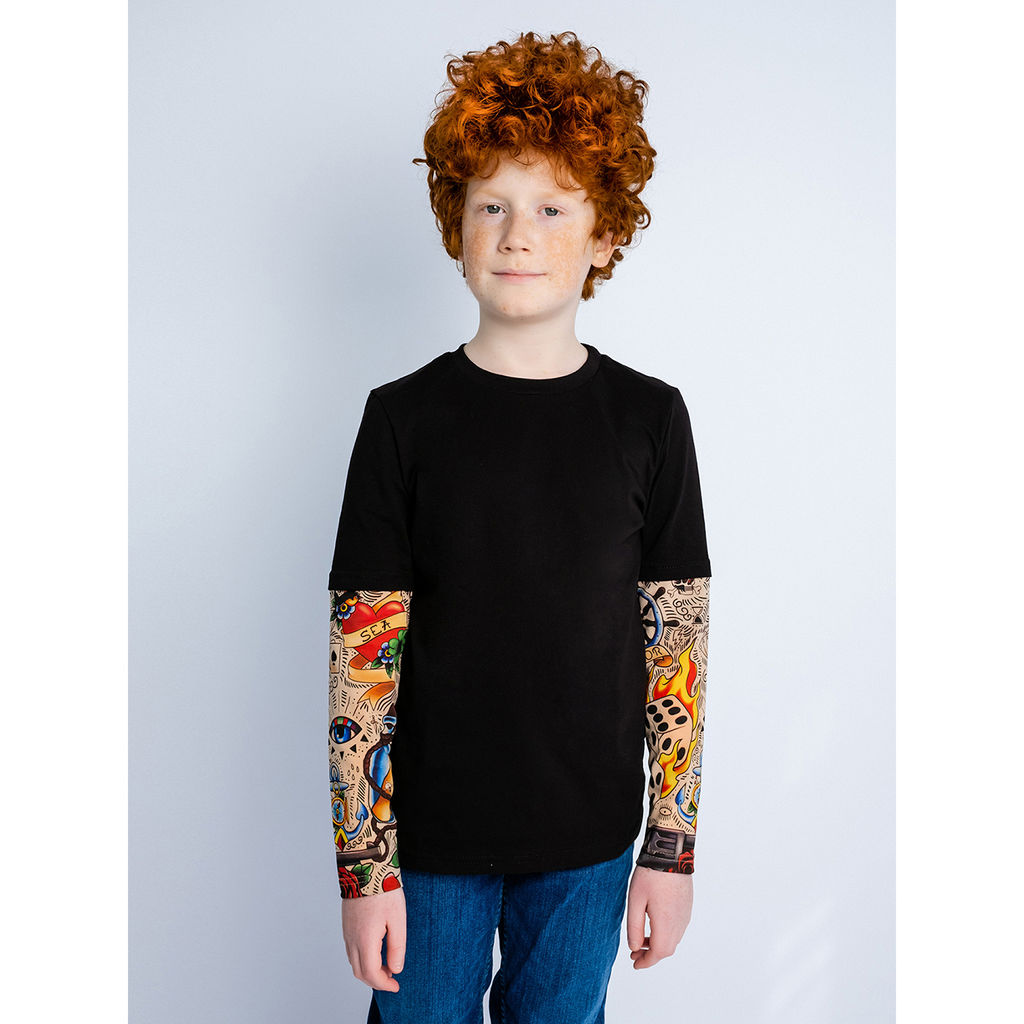 Джемпер с тату кулирка 1539100101 - Youlala фото 4