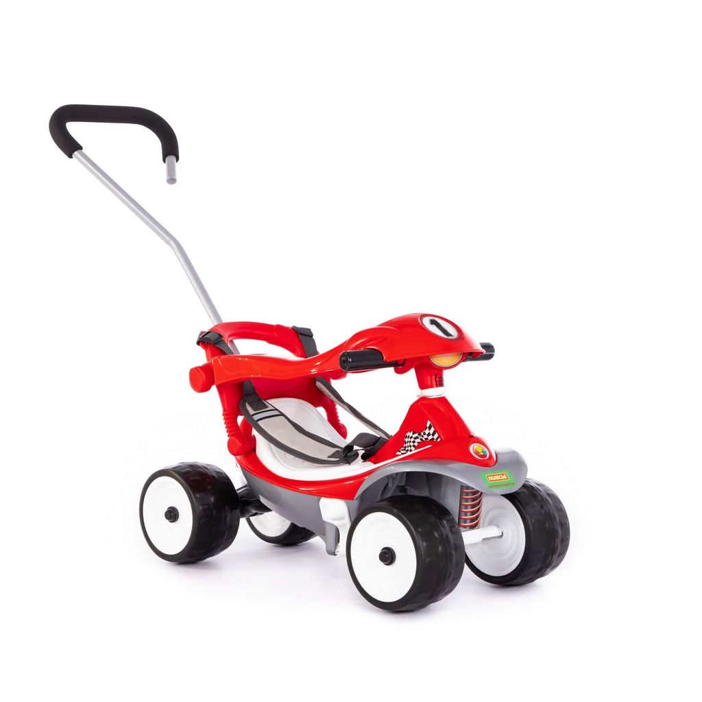 Каталка Трансформер №2 с игровой панелью, ручкой и ремешком - Полесье фото 6