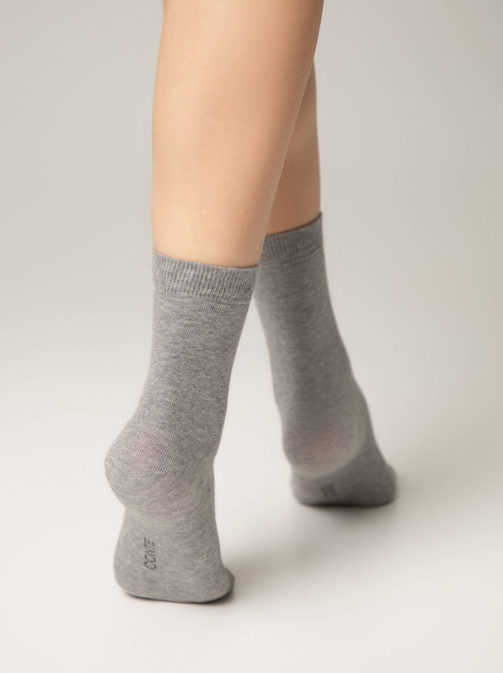 Цена за 2 пары CONTE 3DSOCKS Носки женские серый меланж - Conte elegant фото 4