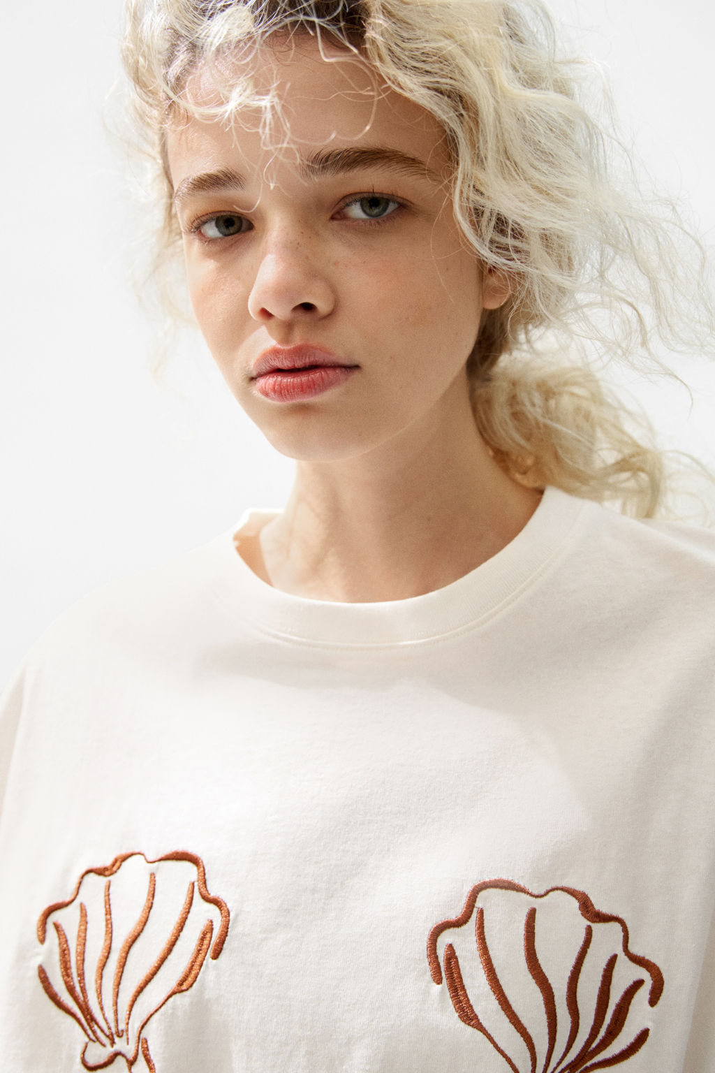 Camiseta oversize estampada - H&m фото 7