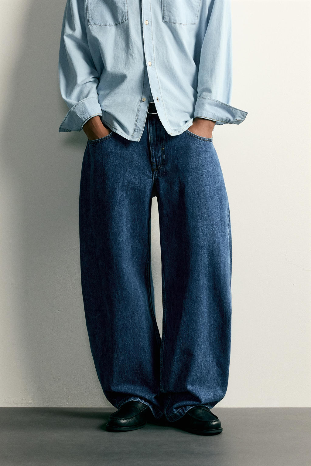 JEANS BALLOON FIT / Azul - Zara фото 2