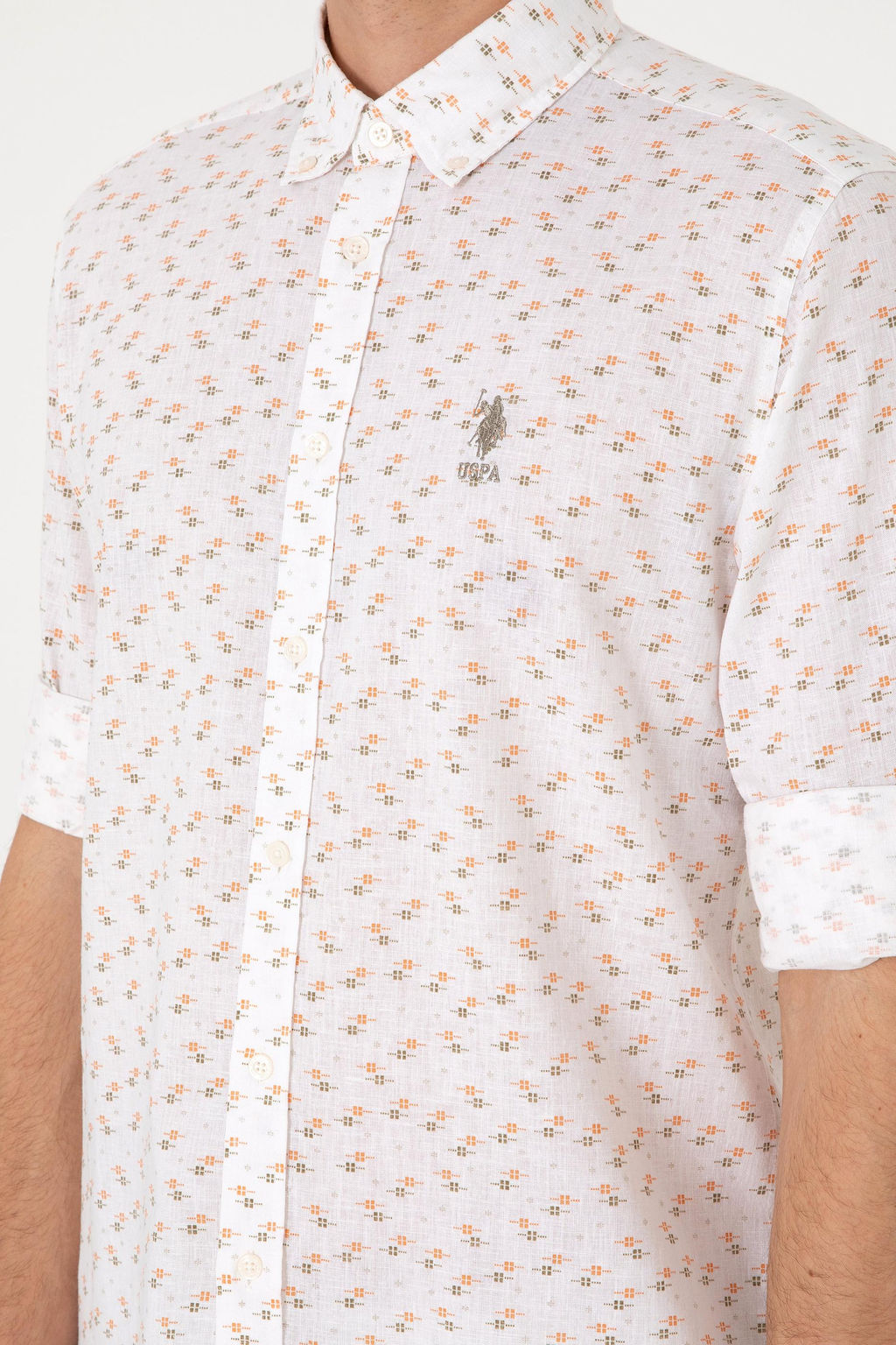 Erkek Haki Uzun Kollu G_mlek Sepette S_rpriz _ndirim - U.s. polo assn фото 7