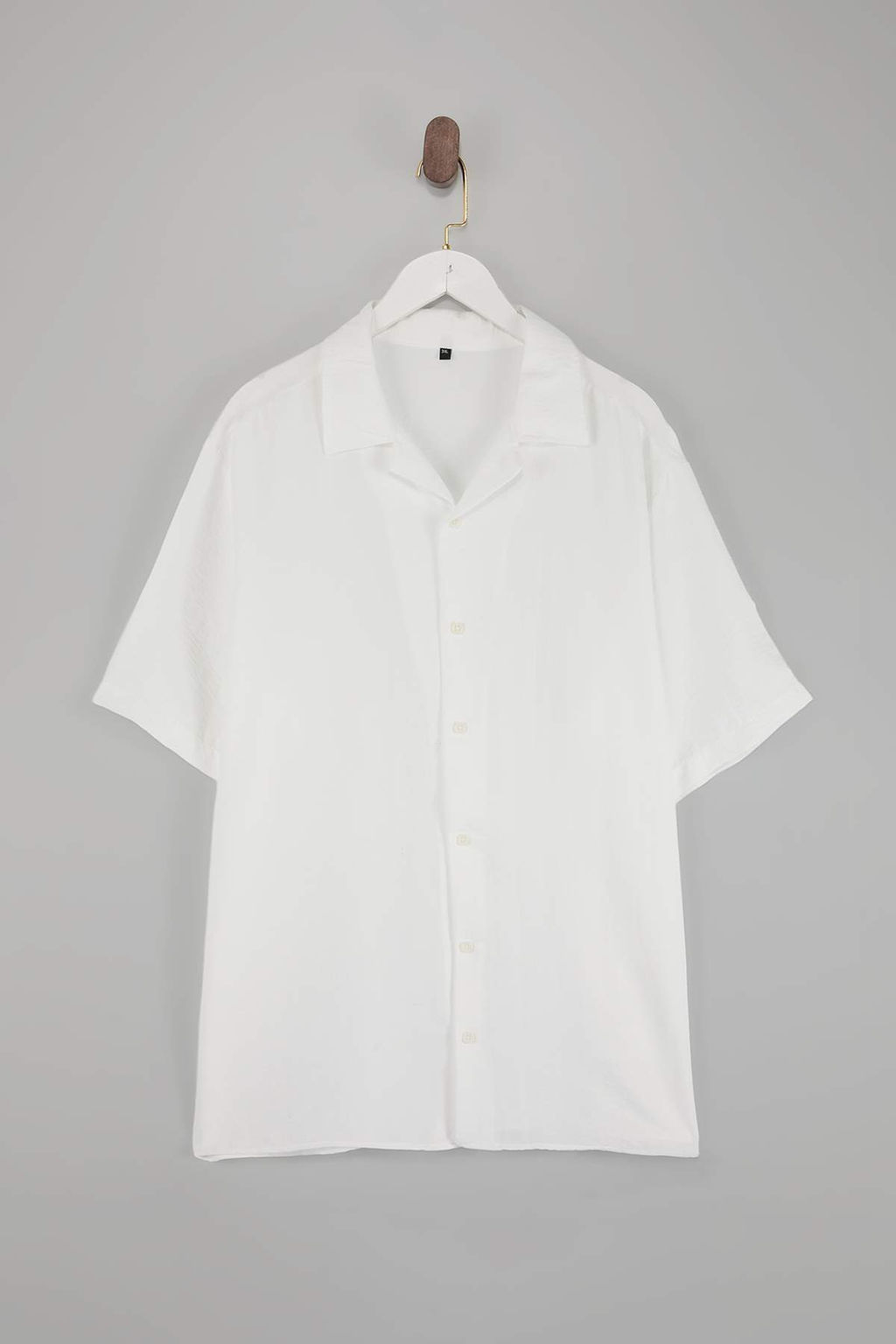 Haki Oversize Erkek Buyuk Beden Gomlek TMNSS26AX00001 - Trendyolmilla фото 4