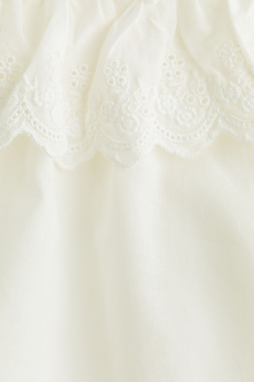 Blusa de algod?n con bordado ingl?s - H&m фото 8