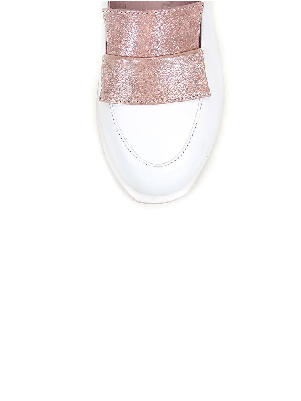 Лоферы туфли EDART 118.Viсtoria be. белый розовый R - Ed'art фото 5