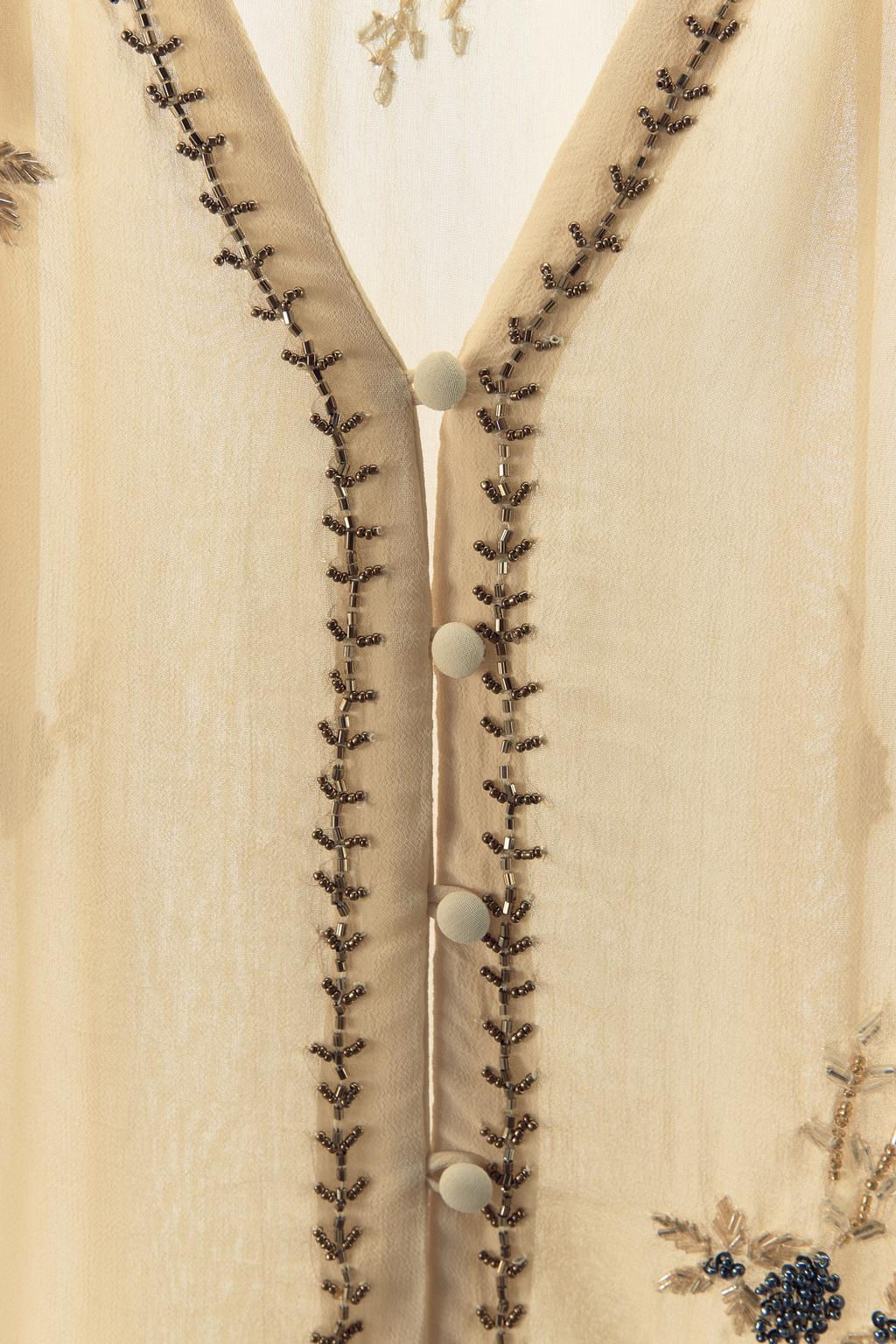 CONTRASTING BEADED SHIRT - Zara фото 5