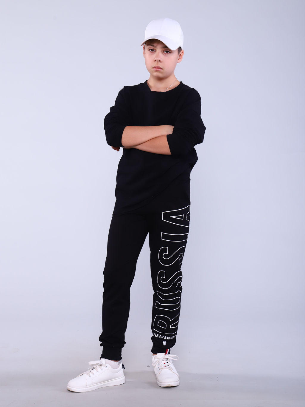 Брюки Лига черный - Ладошки фото 3