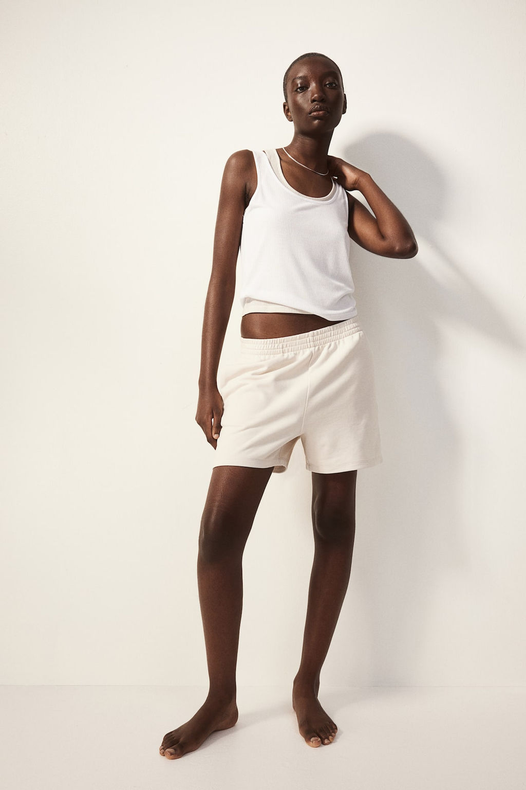 Pantalon corto en sudadera - H&m фото 2