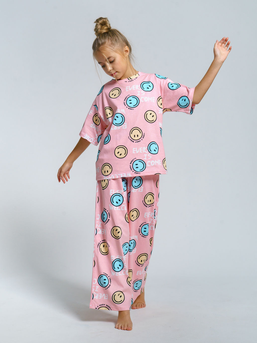 961Д Пижама детская "Смайлики"
