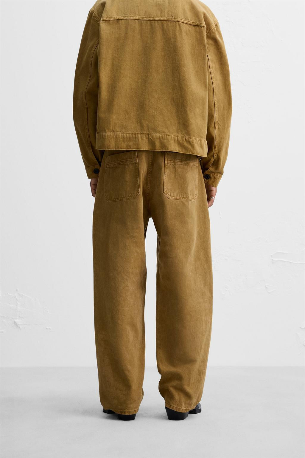 LIMITED EDITION RELAXED FIT JEANS - Zara фото 3