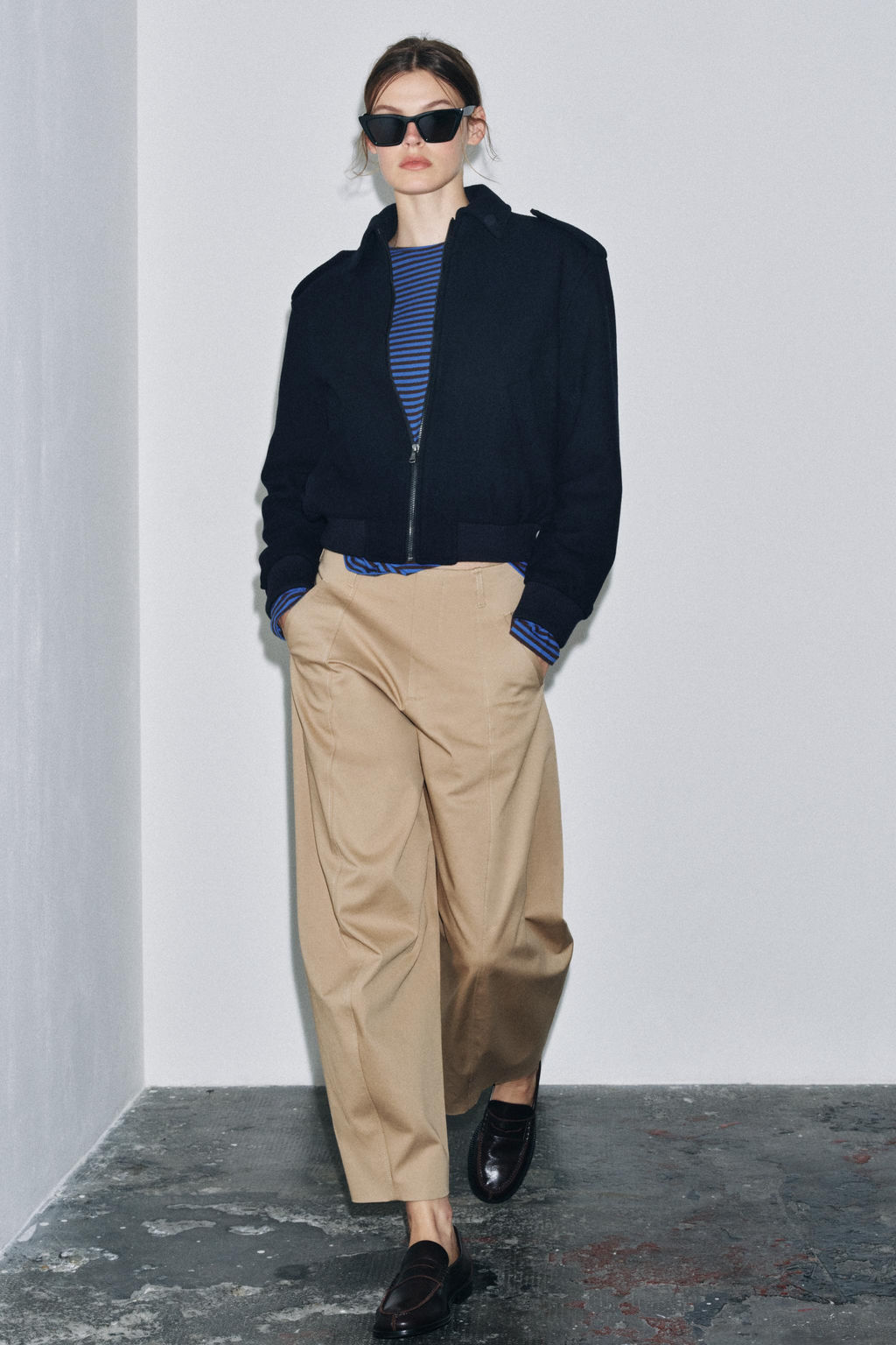 ZW COLLECTION CARROT TROUSERS