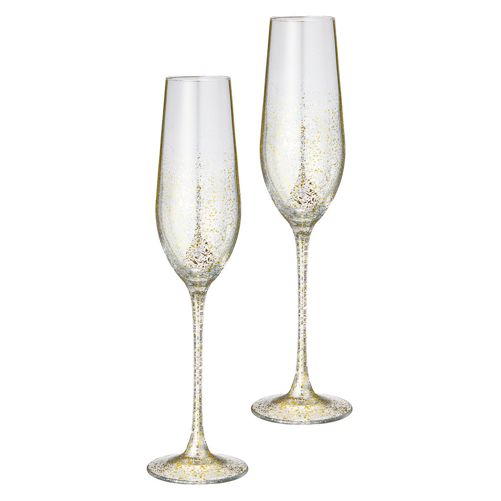 НАБОР БОКАЛОВ ДЛЯ ШАМПАНСКОГО SPARKLES ИЗ 2 ШТ. 180 МЛ