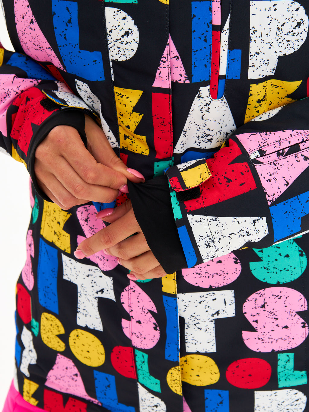 Женская горнолыжная сноубордическая куртка Alpha Endless Ultra Chaleur SNB 423/316_7 Разноцветный  фото 15