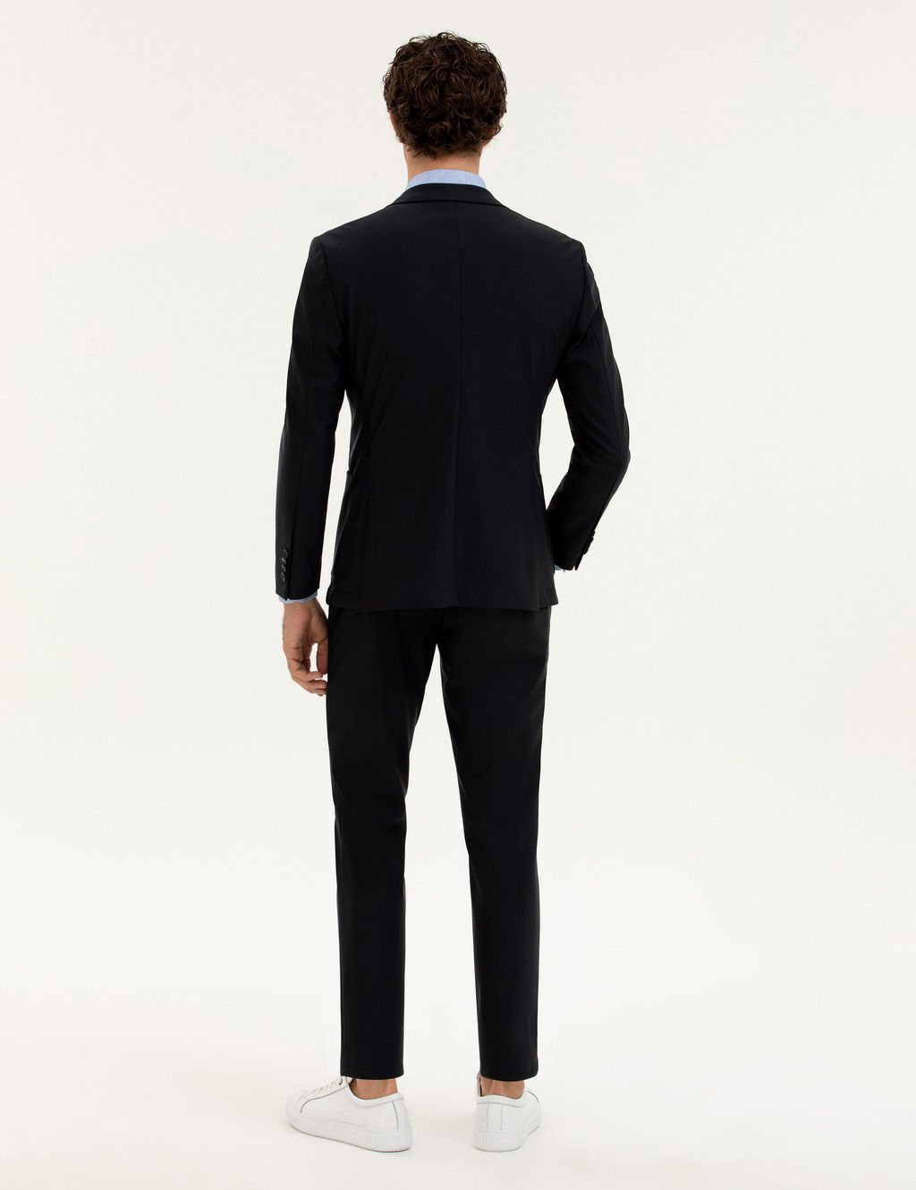 Lacivert Slim Fit Beli ba_c_kl_ Kuma_ Pantolon