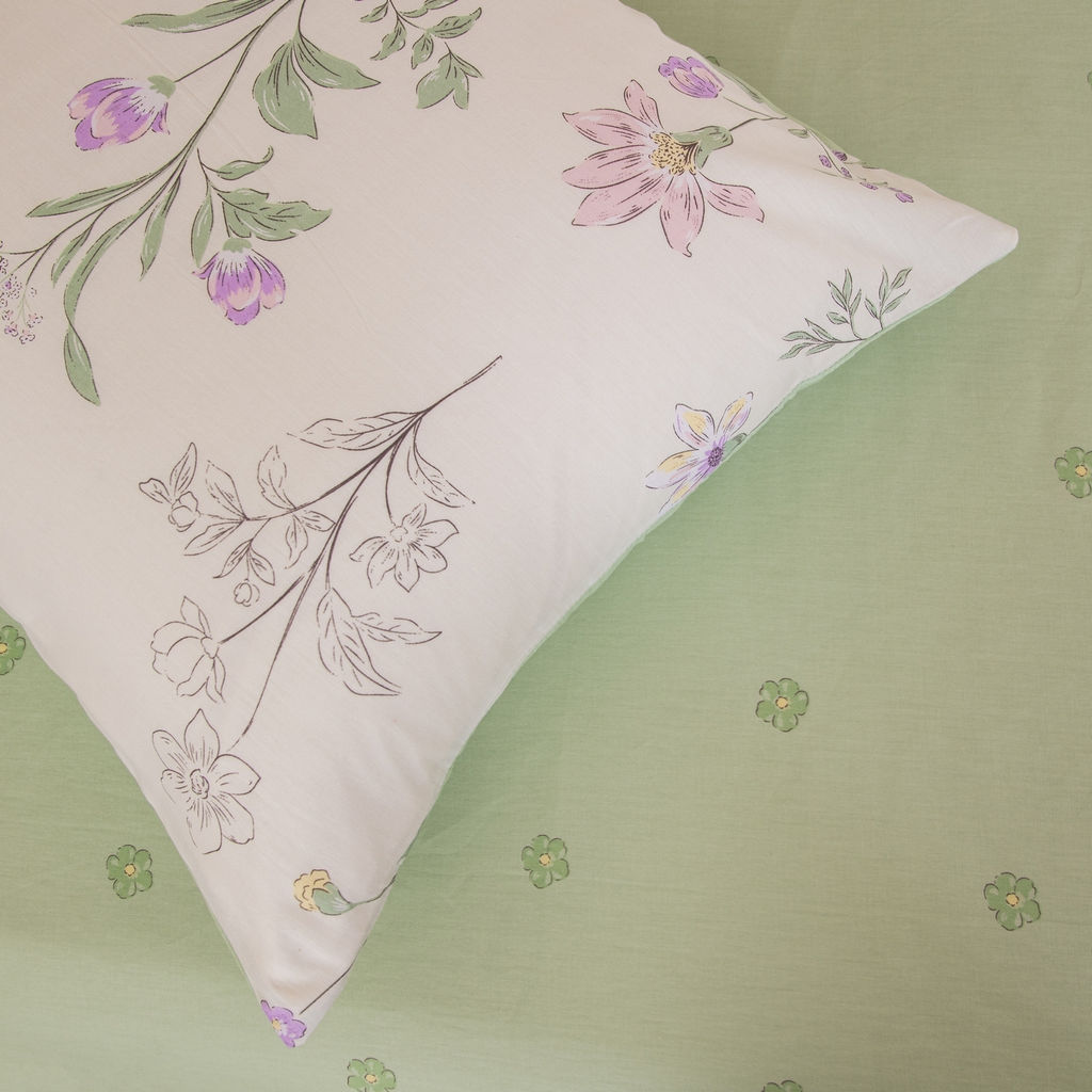 Комплект постельного белья Сатин 100% хлопок C611 Евро Макси/4 Наволочки - Ситрейд фото 9