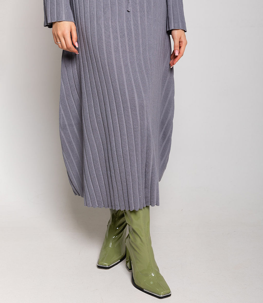 Платье #БШ2000, серый - Dommod фото 5