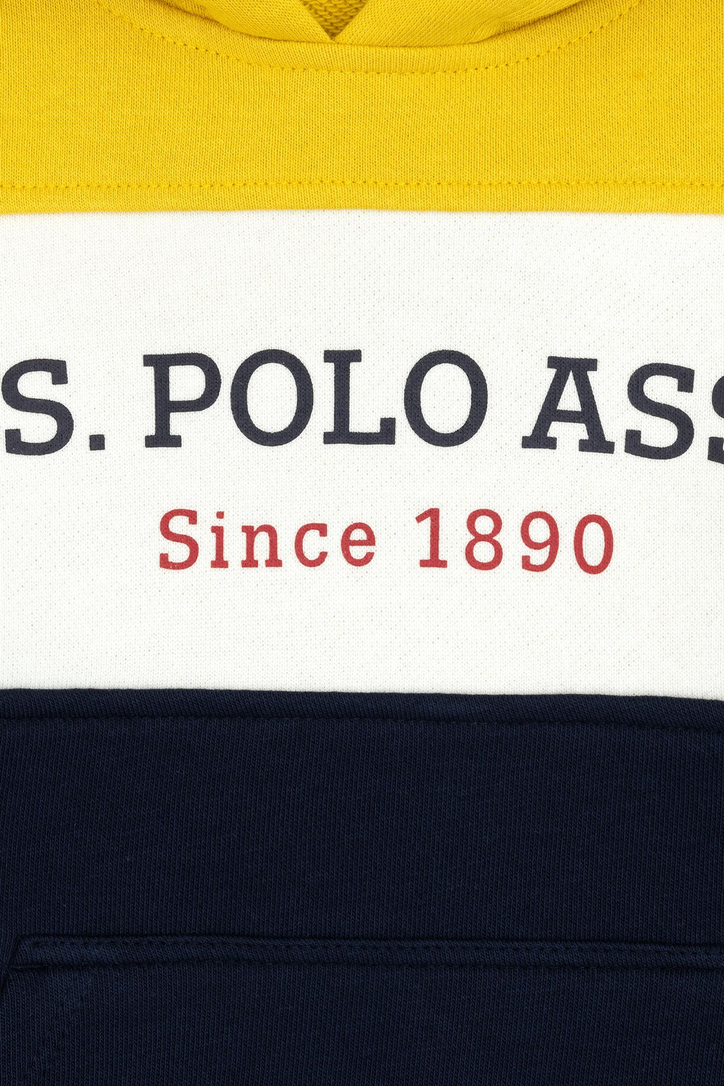 Erkek _ocuk Sar_ Kap__onlu Basic Sweatshirt - U.s. polo assn фото 4
