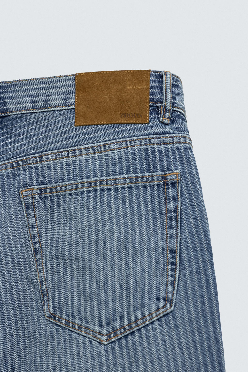 STRUCTURED STRAIGHT-LEG BOOTCUT JEANS - Zara фото 20