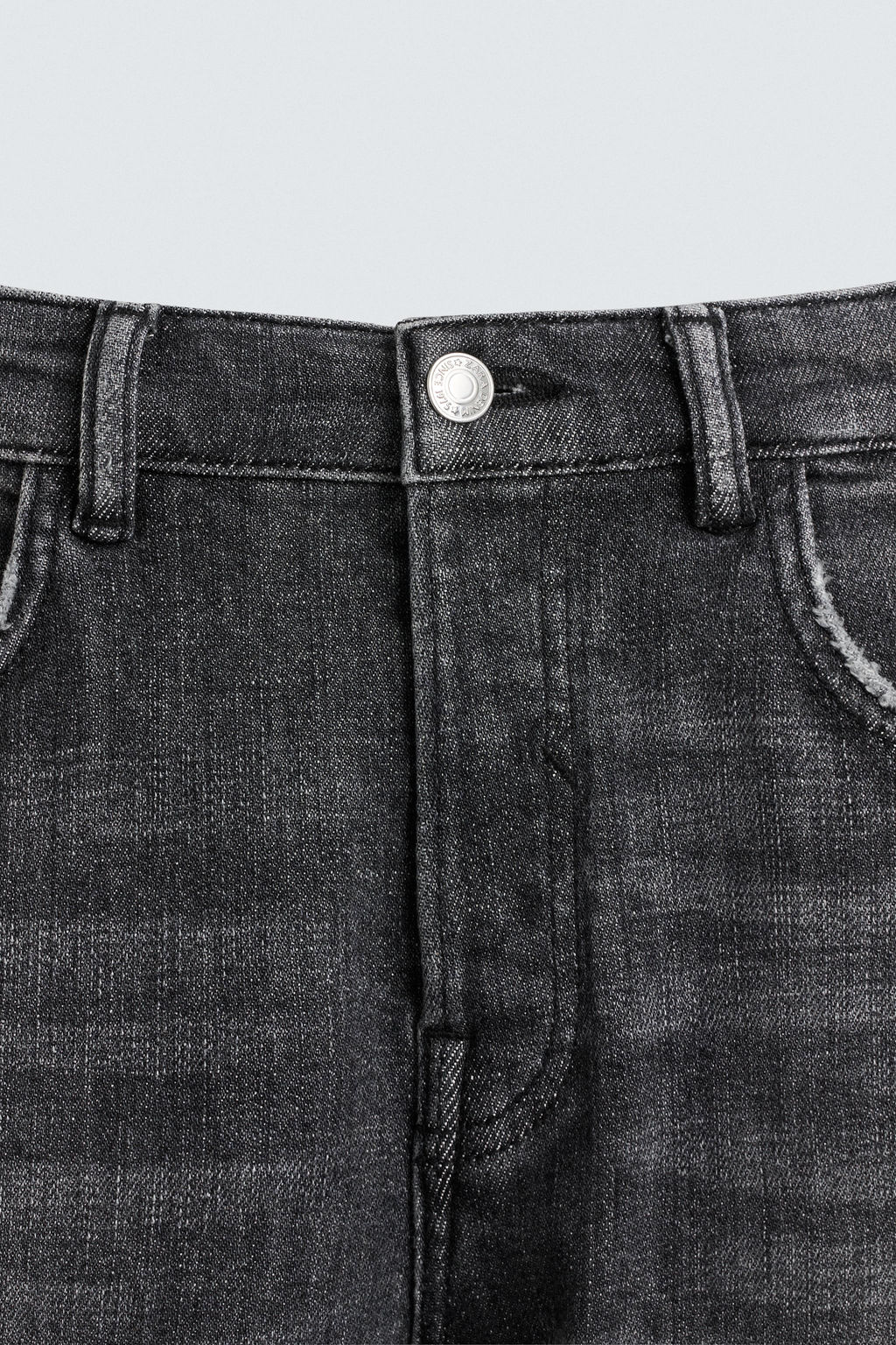 JEANS SKINNY FIT ROTOS / Gris - Zara фото 9