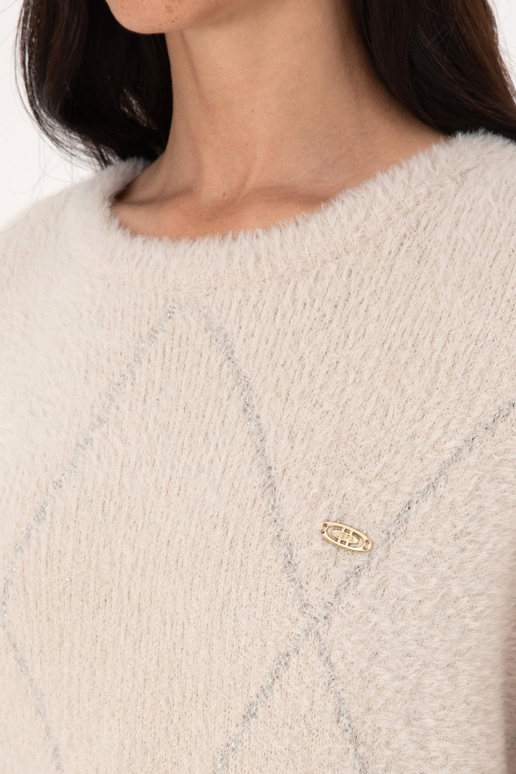 Kad_n Ta_ Bisiklet Yaka Kazak - U.s. polo assn фото 7