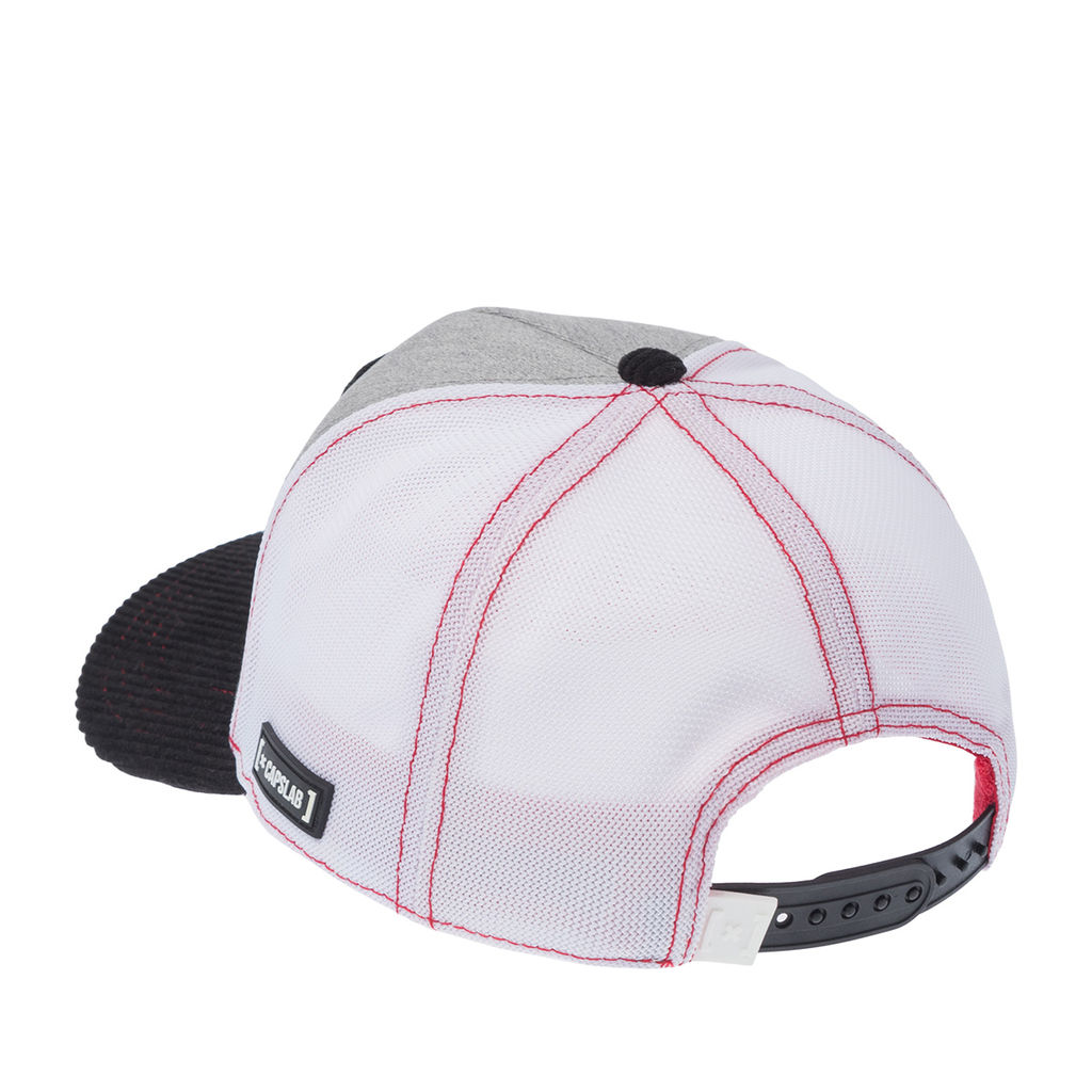 Бейсболка CAPSLAB арт. CL/BEA/1/PCT/WOLF Premium Wolf (светло-серый / черный) фото 3