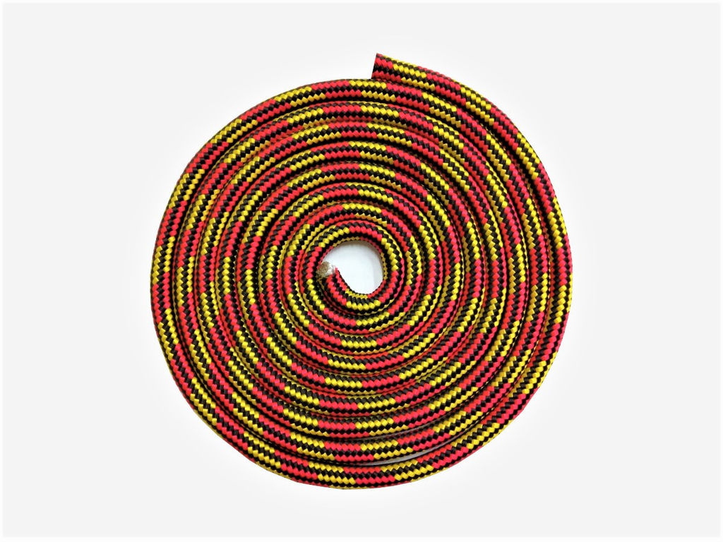 477 Скакалка гимнастическая утяжеленная 2-х цветная 3 метра * - Chersa фото 3