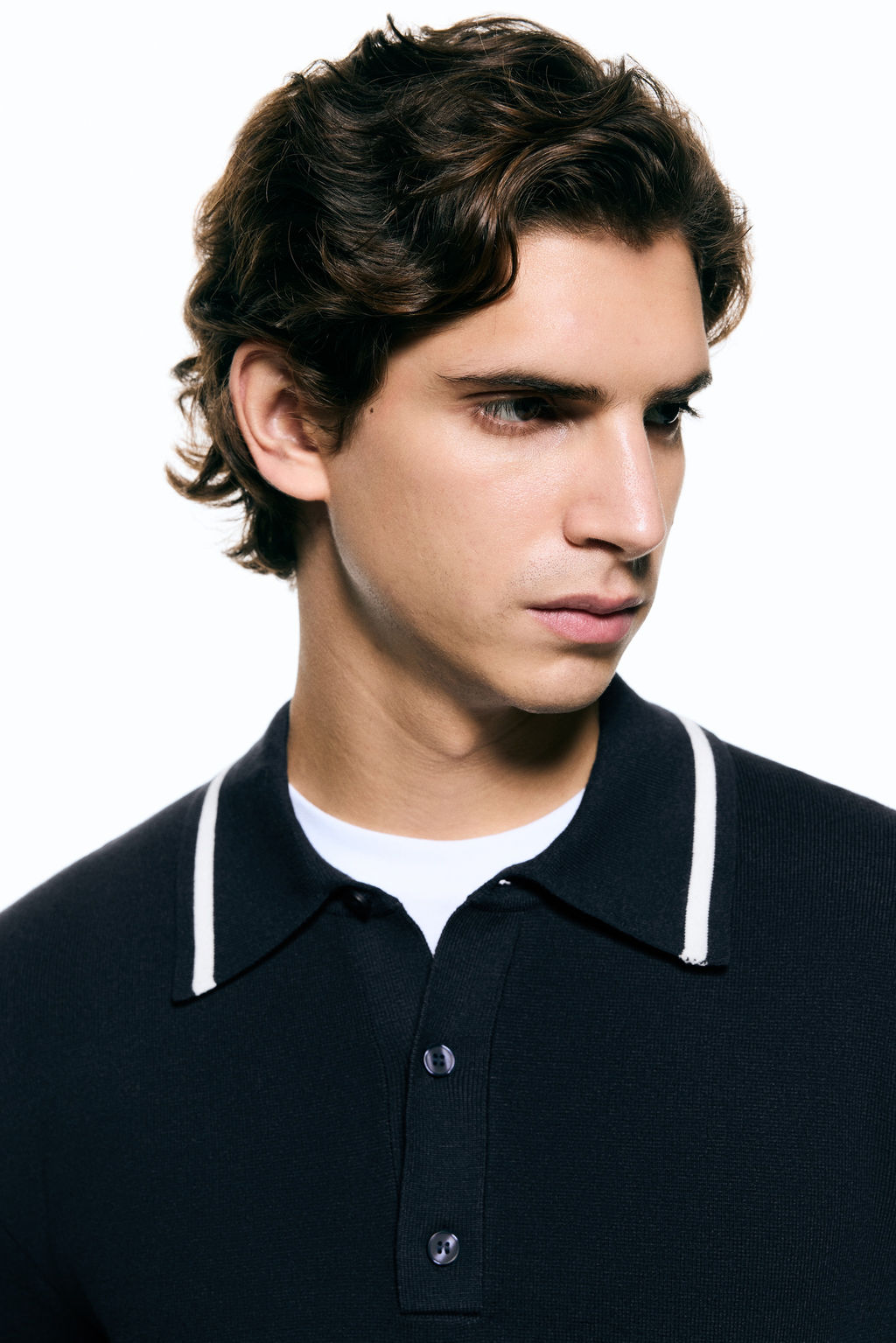 Polo de manga larga Relaxed Fit - H&m фото 4