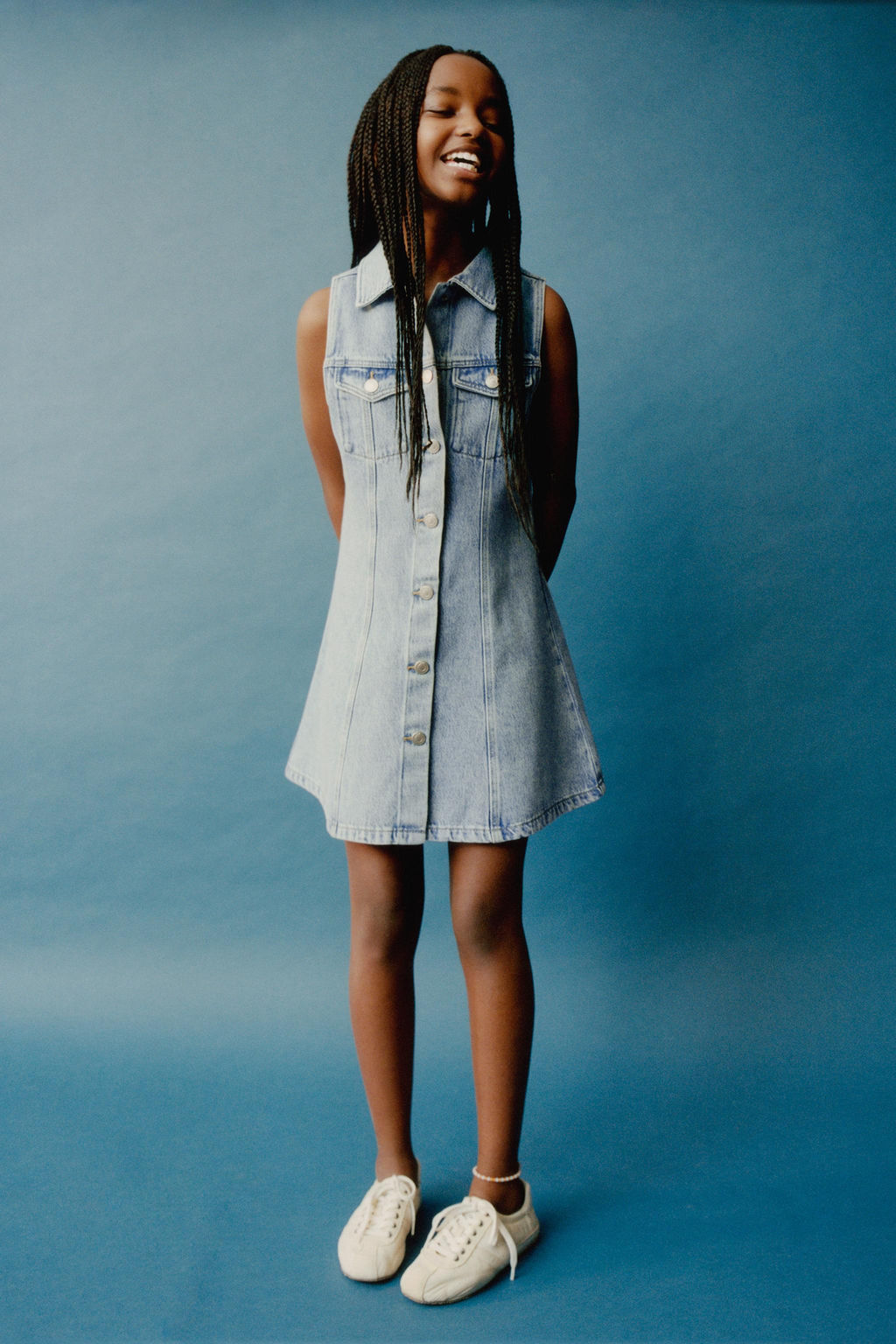VESTIDO DENIM / Azul - Zara фото 6