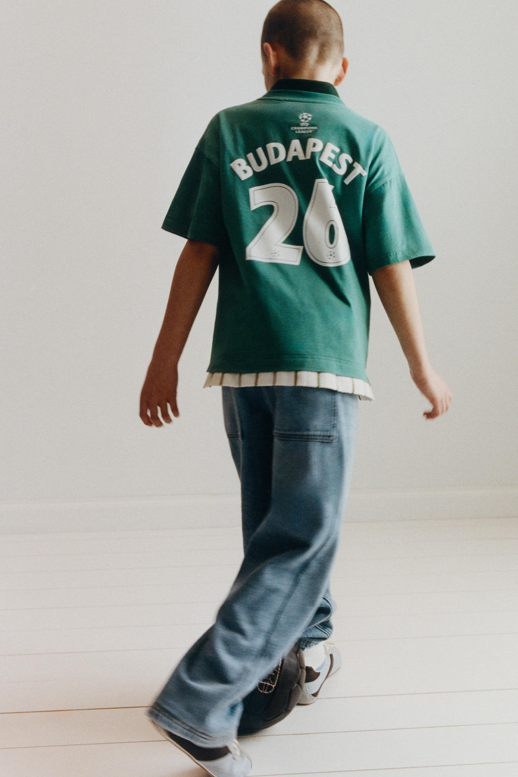 CAMISETA ESTAMPADA UEFA CHAMPIONS LEAGUE ® / Verde - Zara фото 6
