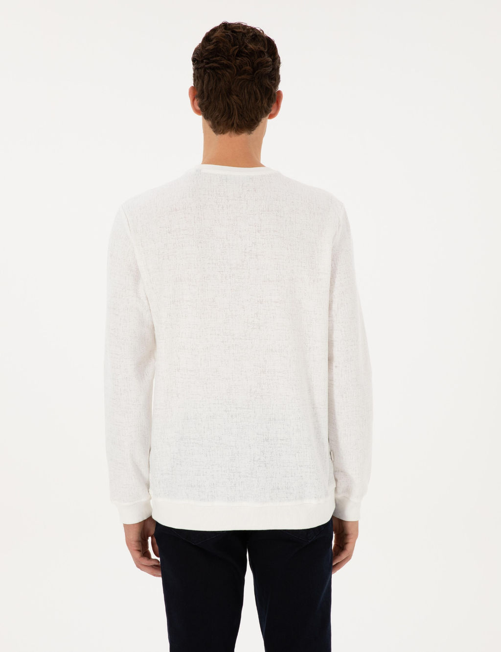 Ekru Regular Fit Sweatshirt