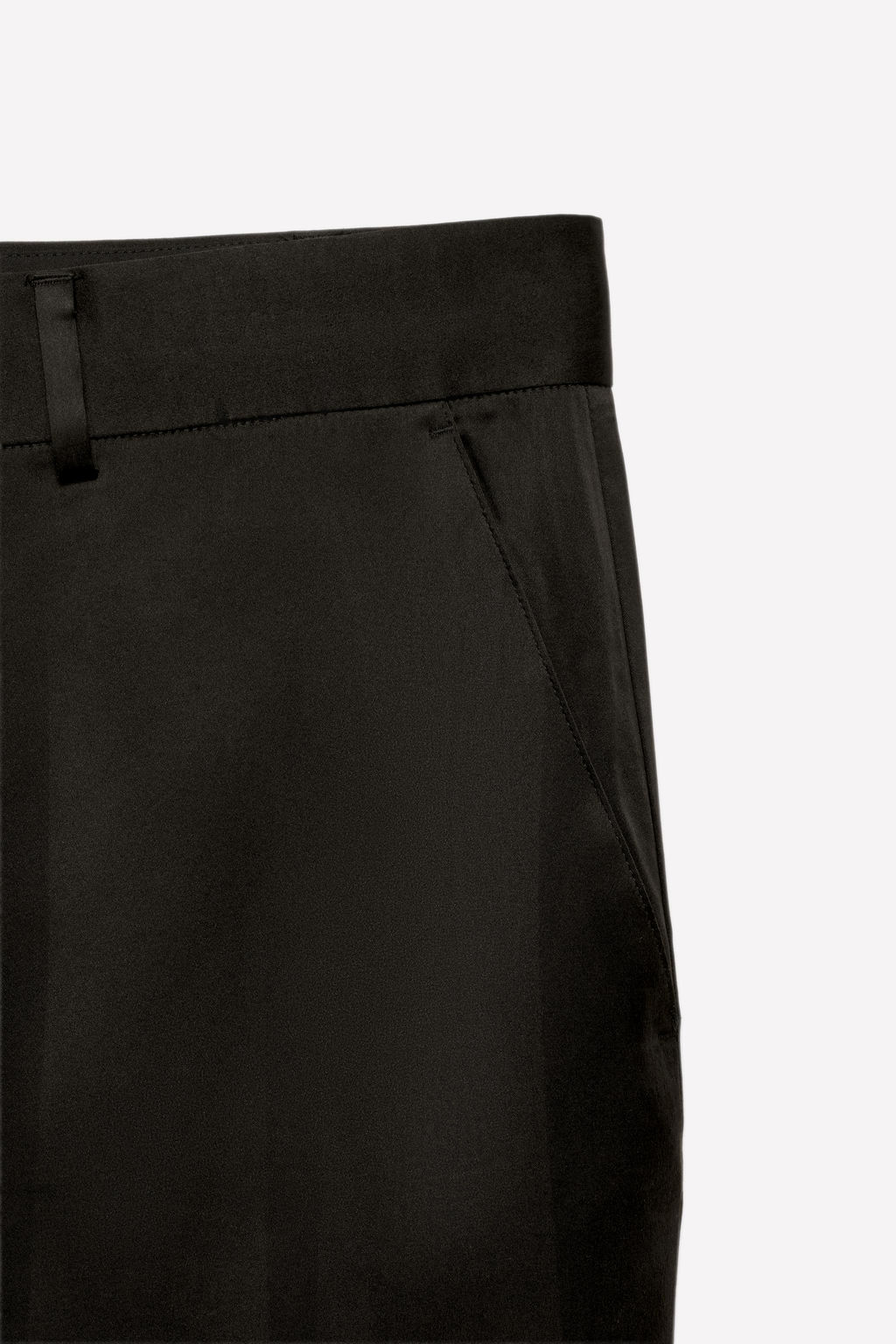 FLARE FIT VISCOSE - SILK TROUSERS LUDOVIC DE SAINT SERNIN x ZARA фото 3