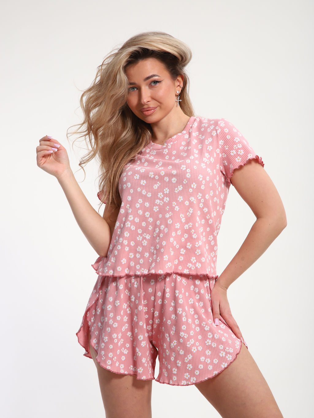 М445 Пижама Шалунья (коралл)