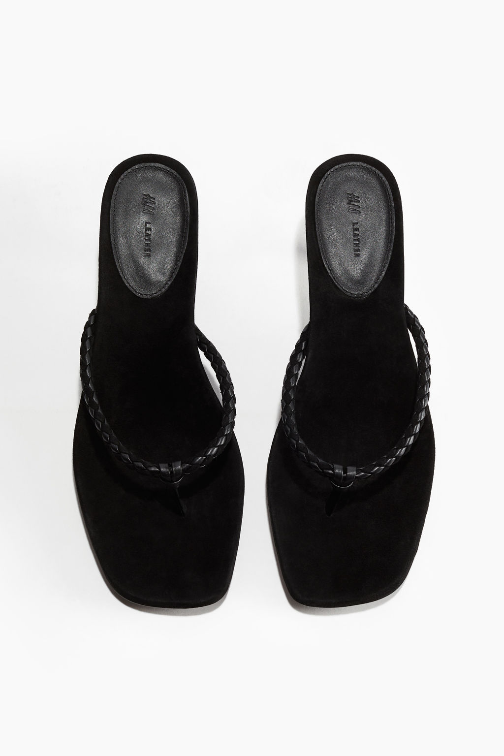 Sandalias de ante con tac?n - H&m фото 3