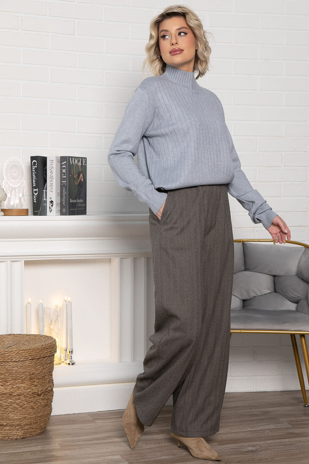 Брюки прямые Лиора - Lt collection фото 2