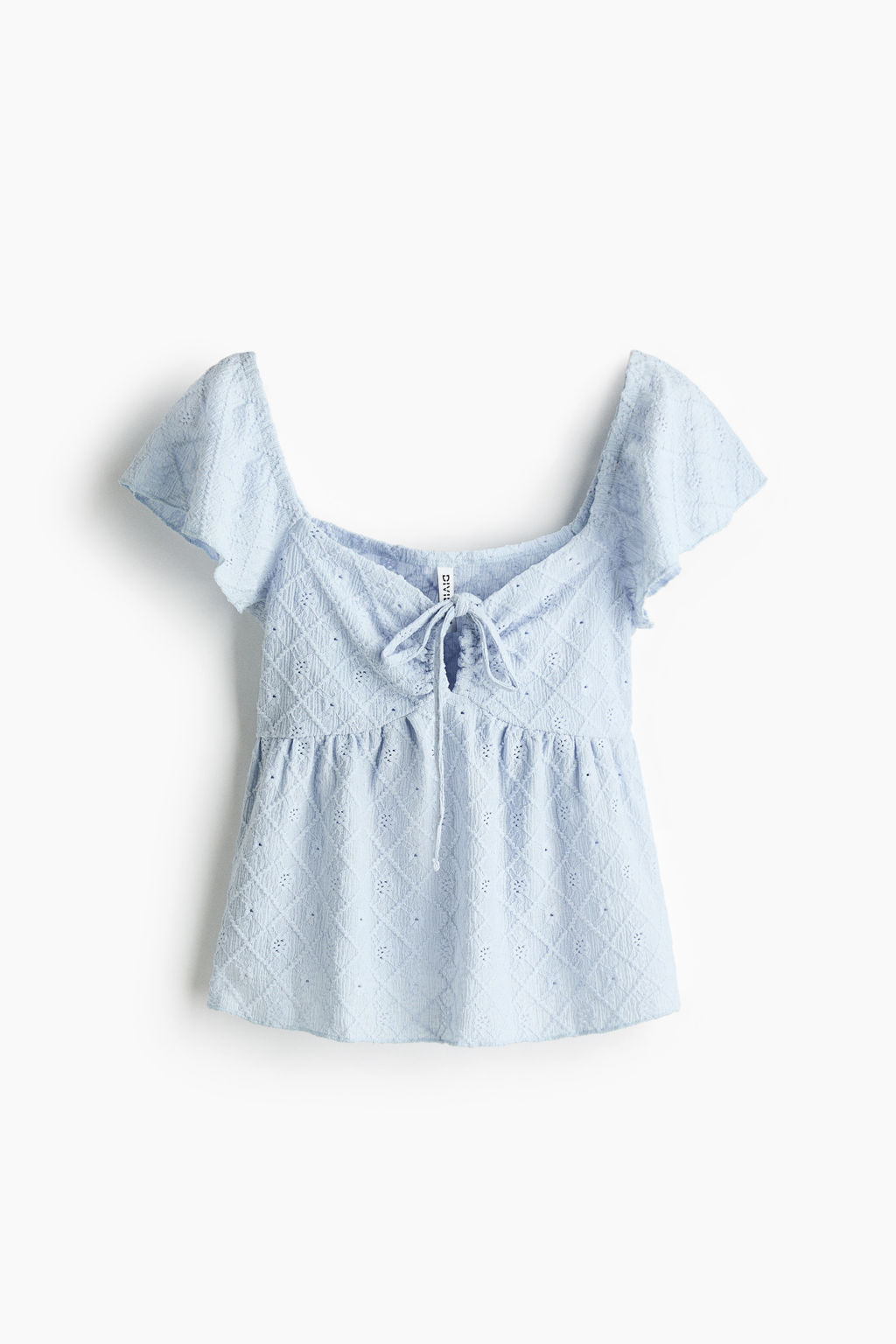 Blusa en punto pointelle - H&m фото 2