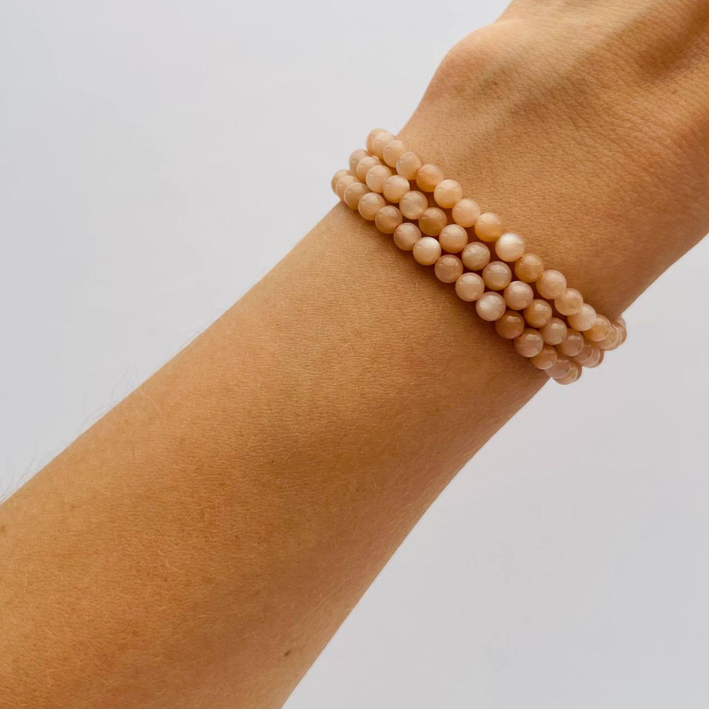 Бусины для украшений из Лунного камня