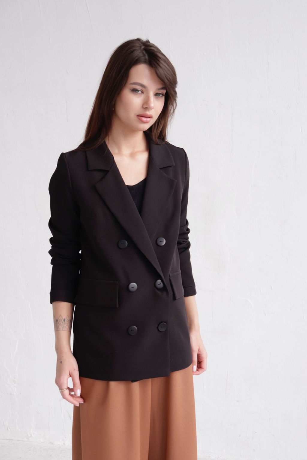 Двубортный жакет с английским воротником - Martichelli фото 77