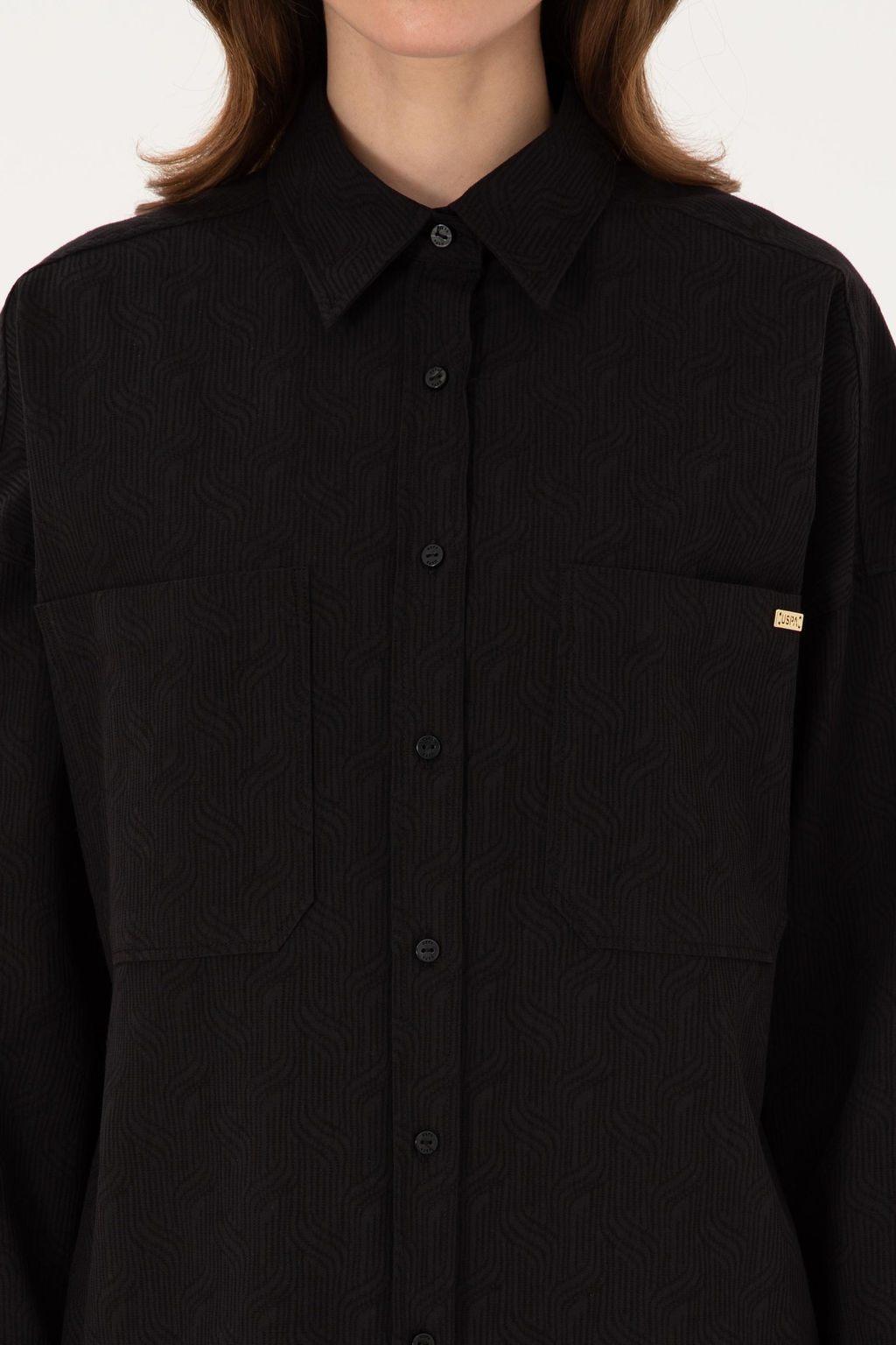 Kad_n Siyah Uzun Kollu G_mlek - U.s. polo assn фото 6