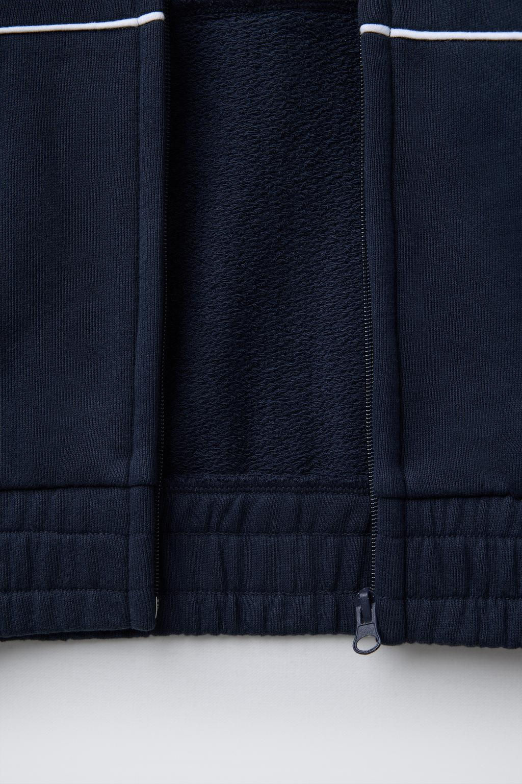PLUSH HOODIE WITH SLOGAN - Zara фото 5