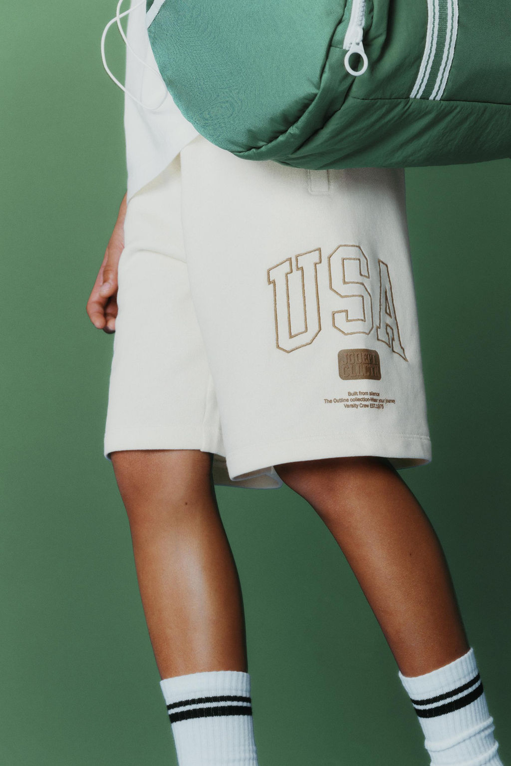 BERMUDA FELPA JOGGING / Crudo - Zara фото 2