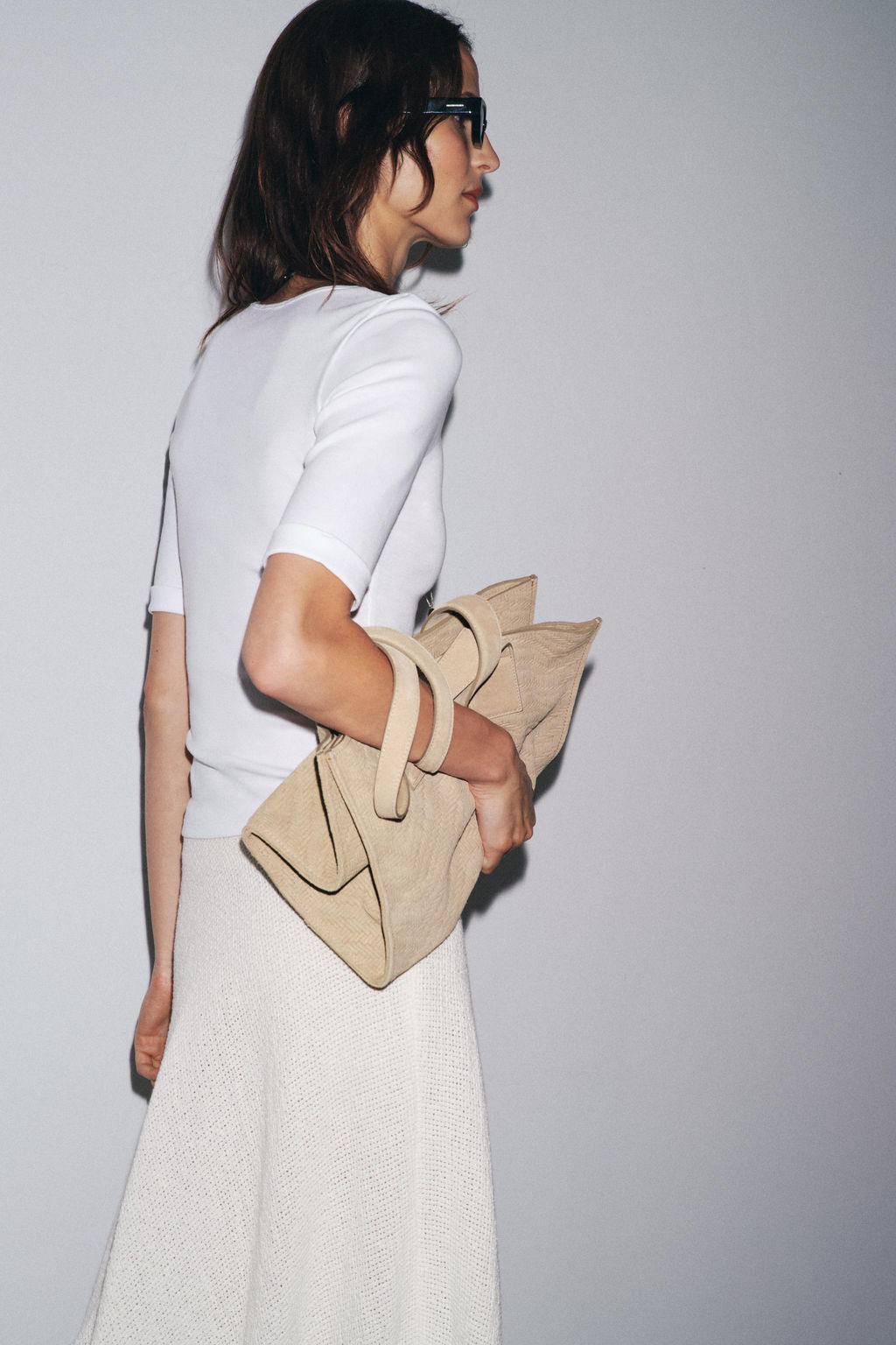WASHED COTTON T-SHIRT - Zara фото 3