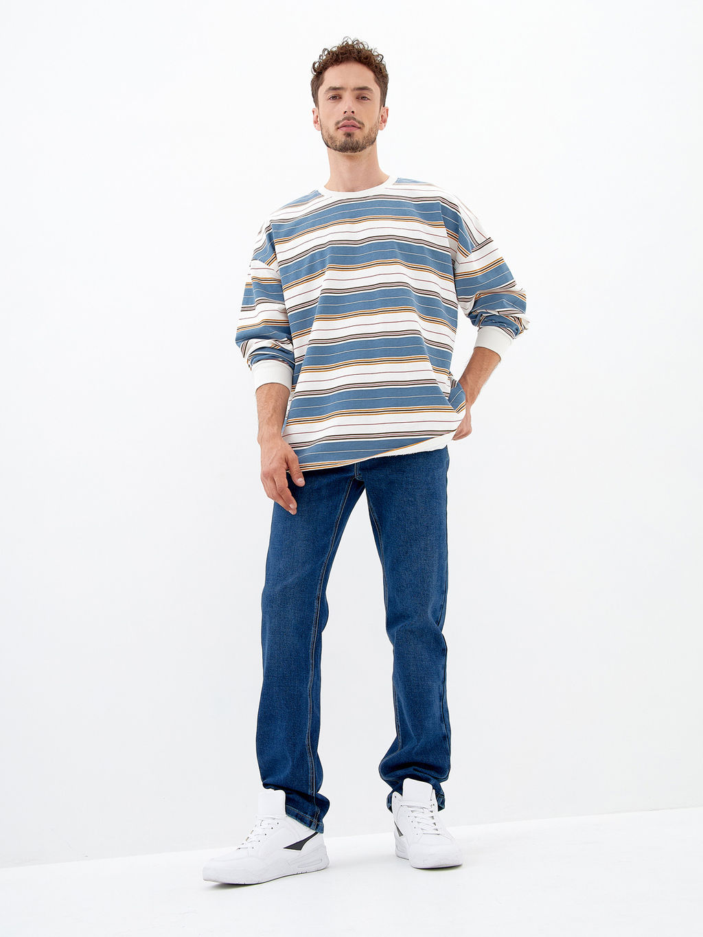 Мужские Джинсы Широкие - Mossmore фото 34