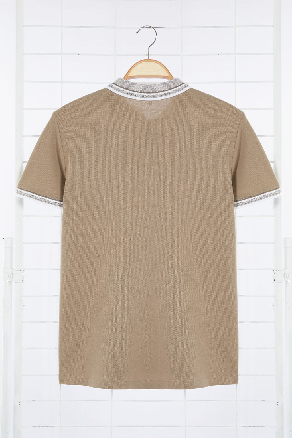 TRENDYOL MAN Siyah Slim/Dar Kesim %100 Pamuklu Polo Yaka T-shirt TMNSS22PO00014 - Trendyolmilla фото 30