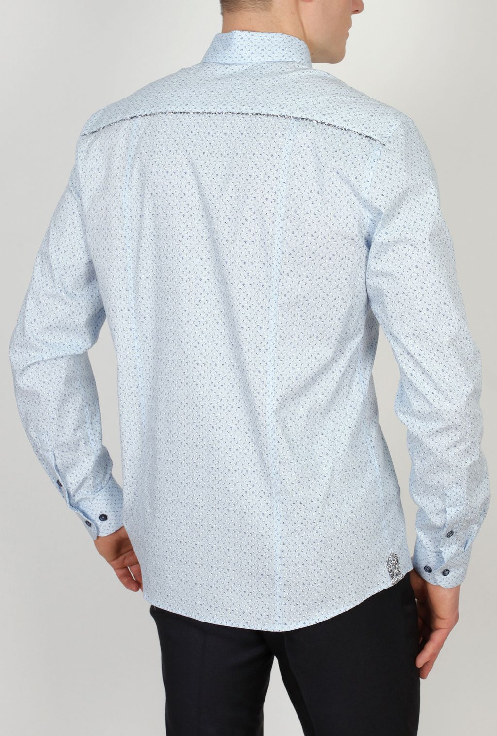 Мужская рубашка 26б-2605 - Nicolo angi фото 2