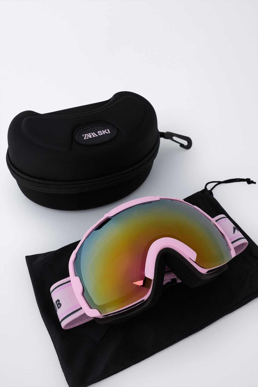 GAFAS TEXTO CON FUNDA SKI COLLECTION / Rosa - Zara фото 5