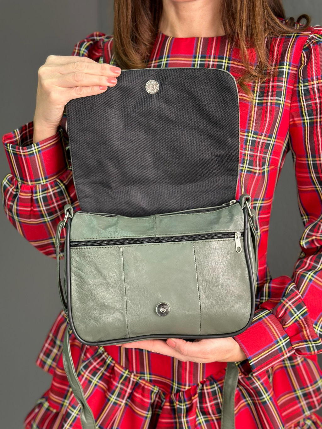 Сумка женская из телячьей кожи