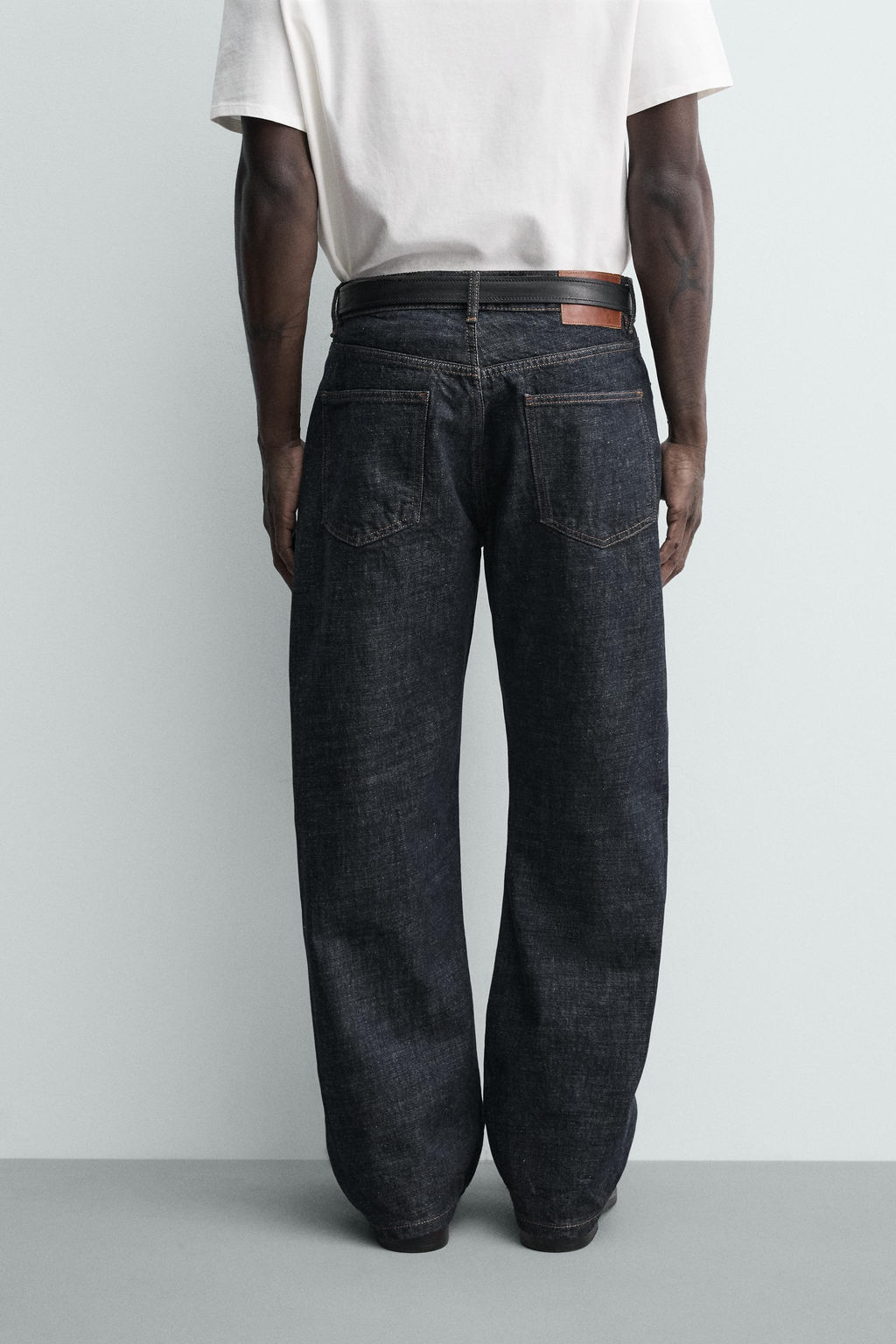 JEANS LOOSE FIT BOTONADURA / ?ndigo - Zara фото 3
